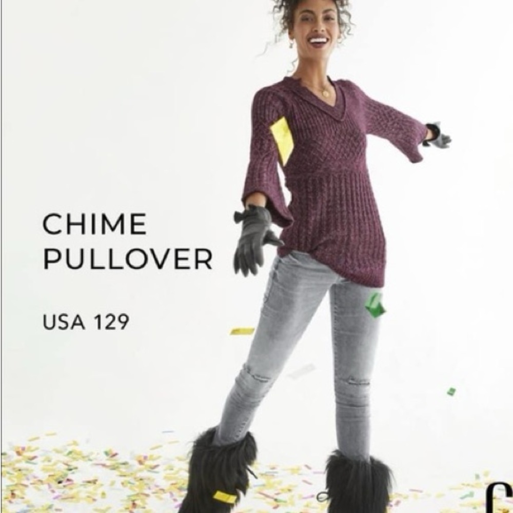 Cabi Chime Pullover Sweater size M